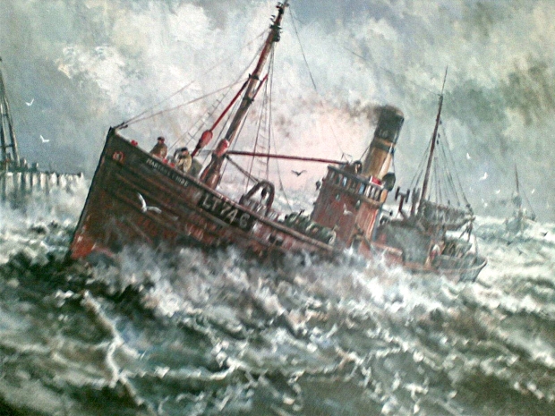 Lowestoft Steam Drifter