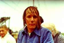 A wet Steve England