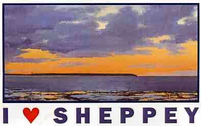 I Love Sheppey postcard