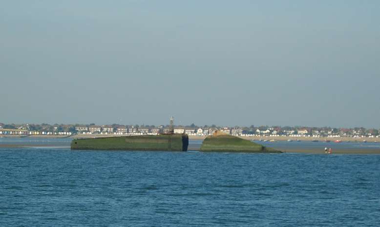Mulberry Harbour Section Close Up