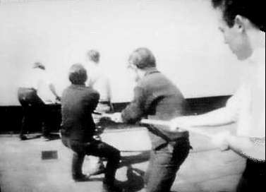 Supplies hauled aboard