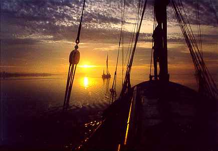 Sunset from SB Greta