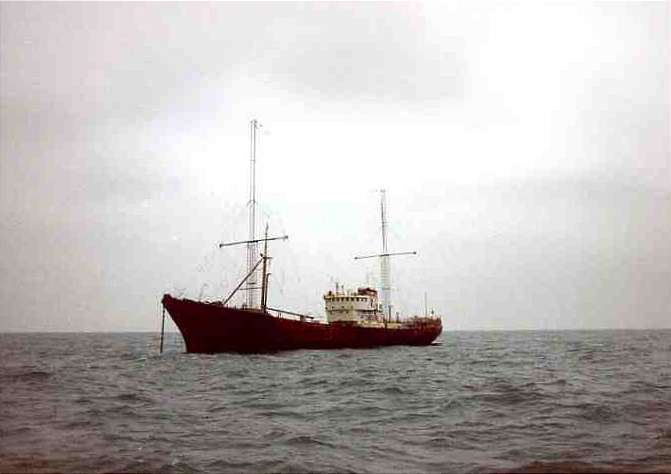 Portside of ross revenge