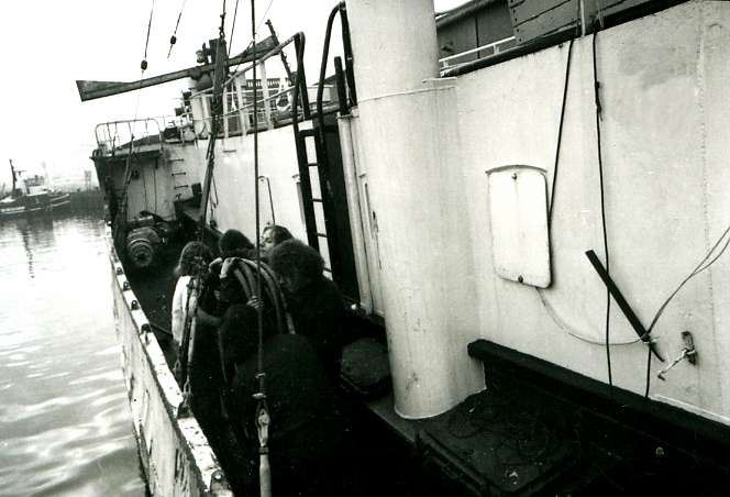 Steve England & Chrispian St John on Deck