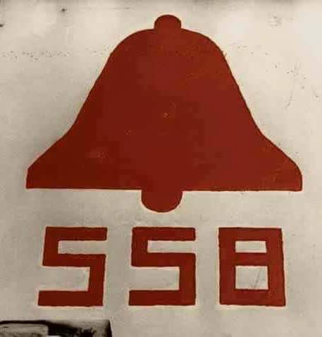 Bell & 558 Logo on Ross Revenge