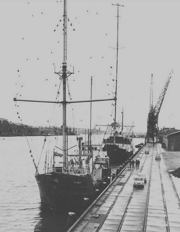 Mi Amigo and Caroline in Greenore