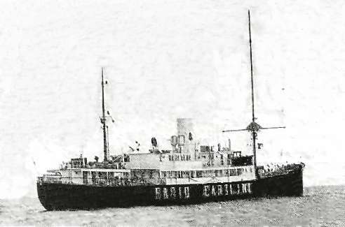 MV Caroline Off the Isle-of-Man  in 1967