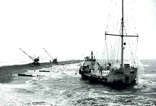 Mi Amigo Beached at Frinton