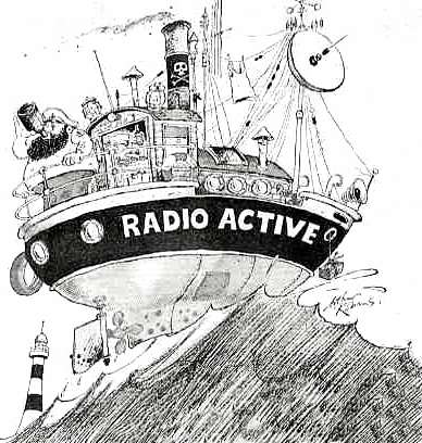 Radio Active Ship Cartoon