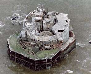 Bull Sand Fort Aerial