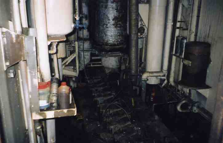 Ships main engine