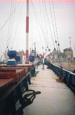 MV Communicator starboard side looking forward