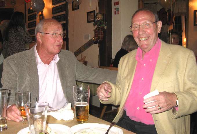 Joe & Eric having a party