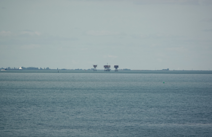 Red Sands Army Forts, Shipping & Foulness Island