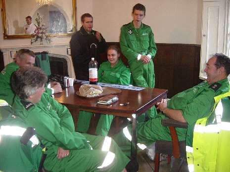 St Johns Ambulance Crew