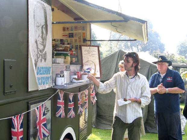 NAFFI serves refreshments