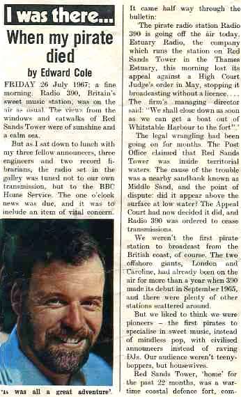 Edward Cole Observer Magazine