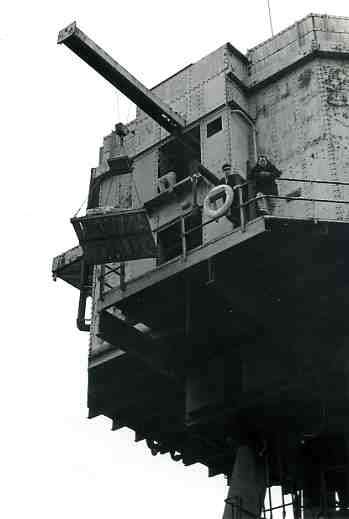 Underneath Gun Tower 1