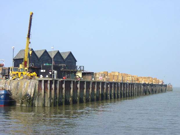 Whitstable harbour west quay