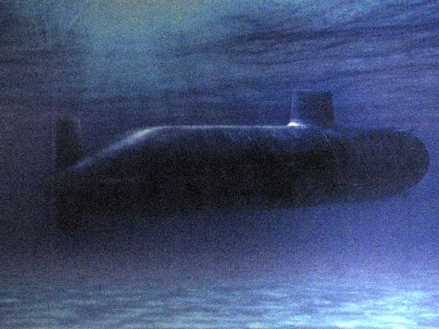 Underwater submarine