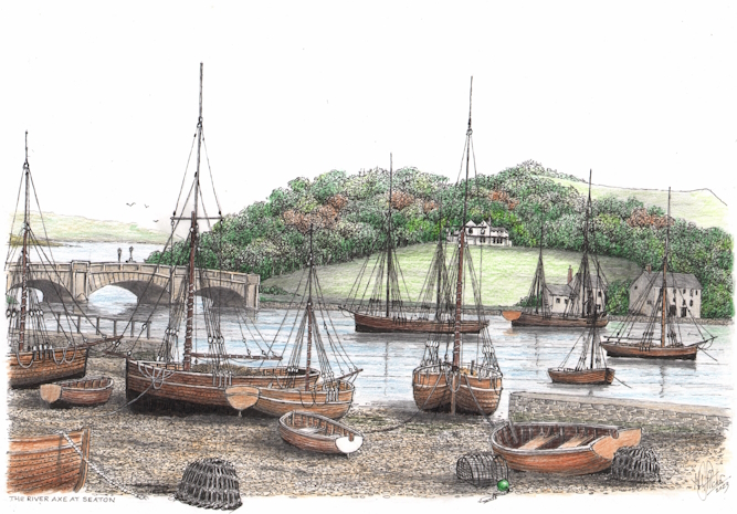 River Axe, Axmouth, Devon