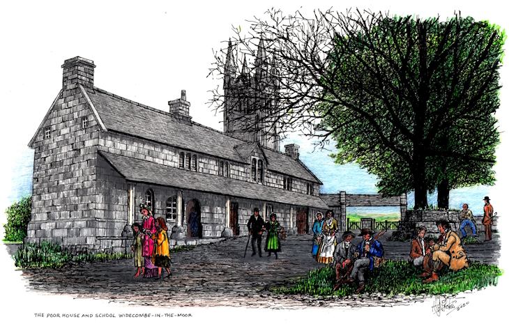 Widecombe-in-the-Moor, Dartmoor, Devon