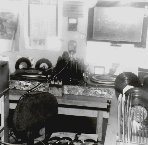 Original Radio Sutch studio