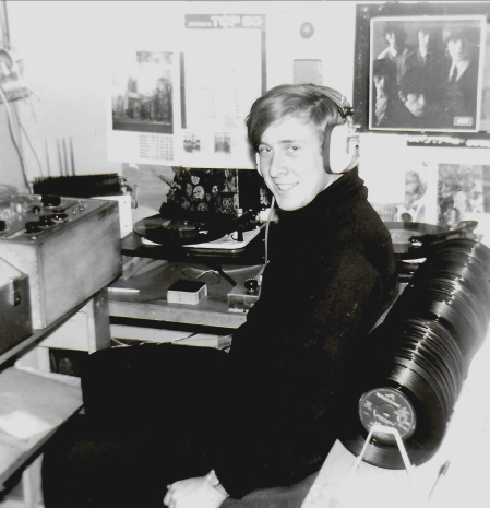 Martin in temporary studio 4
