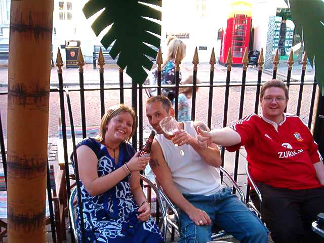 Rachael Adams, Simon Carter & Mark Webber