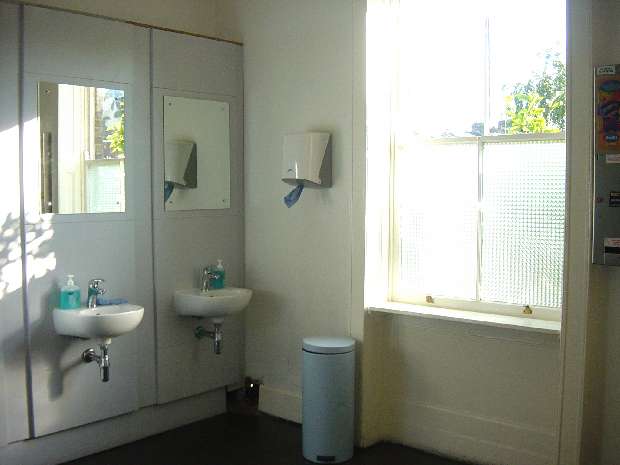 Newsroom now the ladies loo