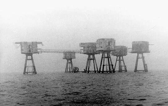 Shivering Sands Forts 14/6/69