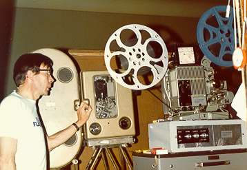 Mike Bass projectionist