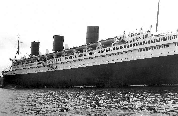 Queen Mary Port Side