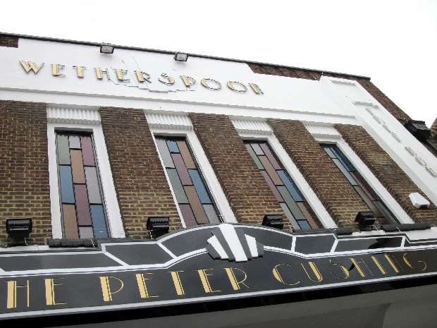 Front of the building