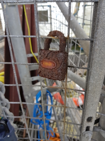 Rusty Padlock