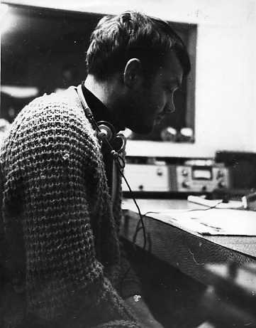 Jack McLaughlin in the Radio 390 Studio