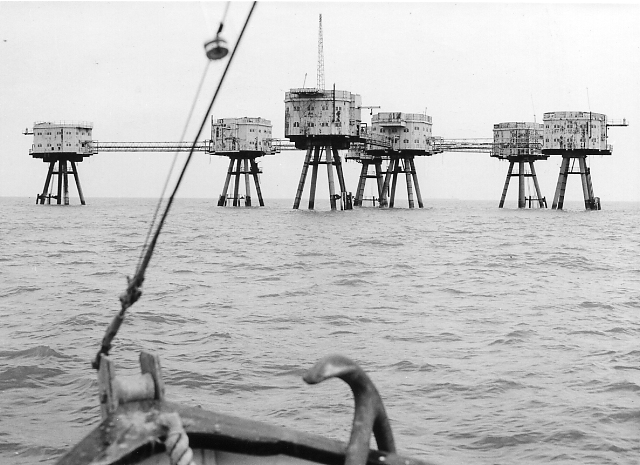 Red Sands Forts in 1968