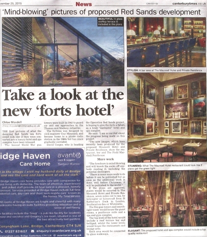 Whitstable Times 25th November 2015