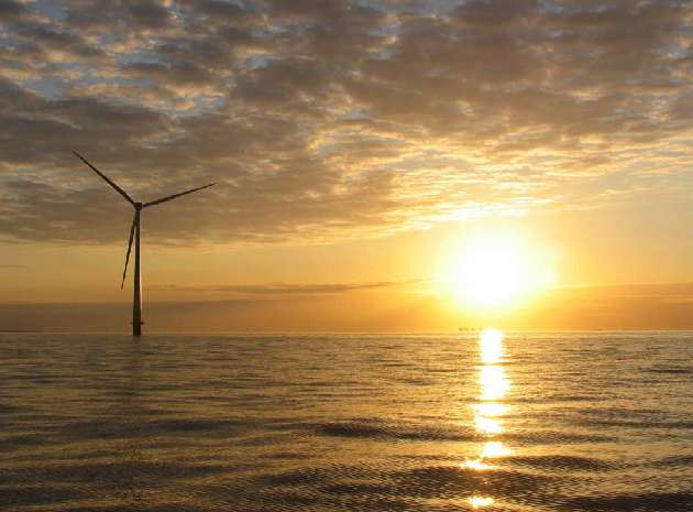 Red Sands from the Kentish Flats