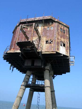 Close up views of Gun Tower 2