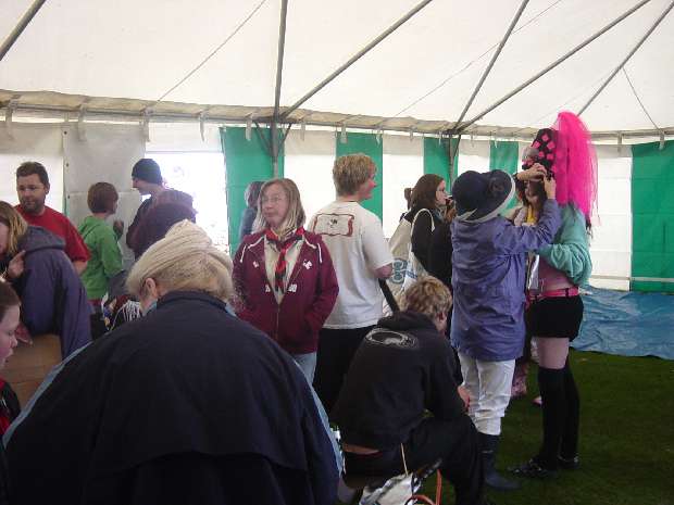 Pantomine Horse Preparation