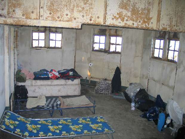 Sleeping area