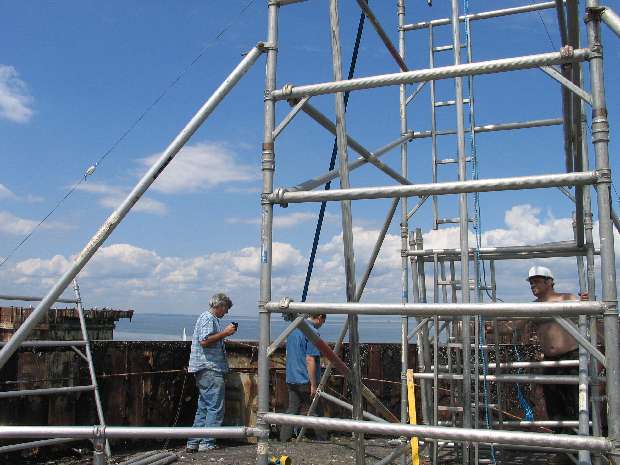 Scaffold Tower erection