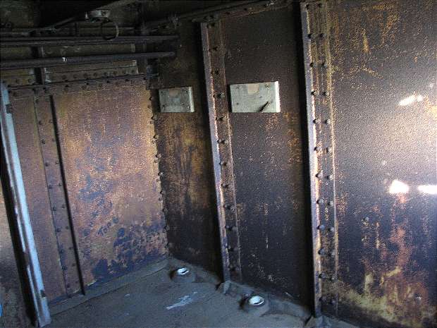 Bath & toilet pans removed