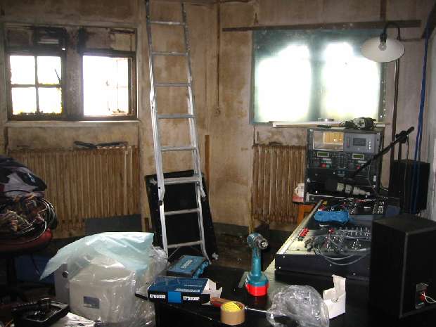 Studio windows sealed