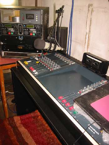 Desk in place ready to run