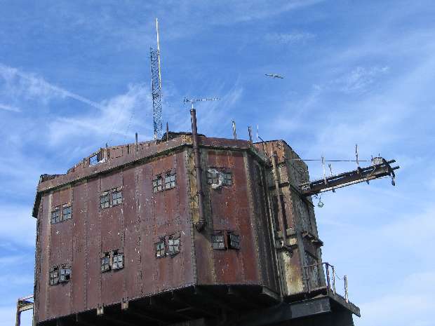 Antenna guyed & secure