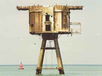 Red Sands Bofors tower