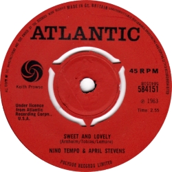Nino Tempo & April Stevens - Sweet & Lovely 45