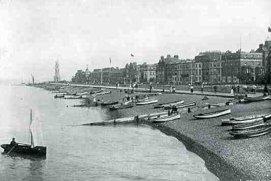 Herne Bay Beach in the 1900's